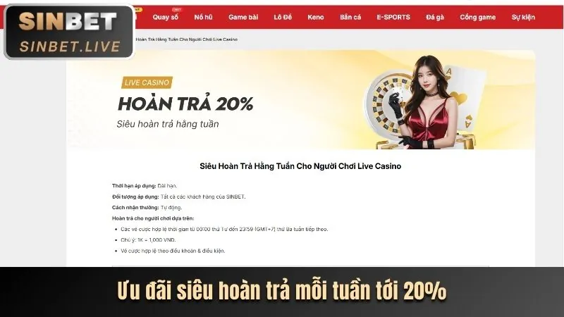 Các sự kiện và khuyến mãi đặc biệt theo mùa 89bet1